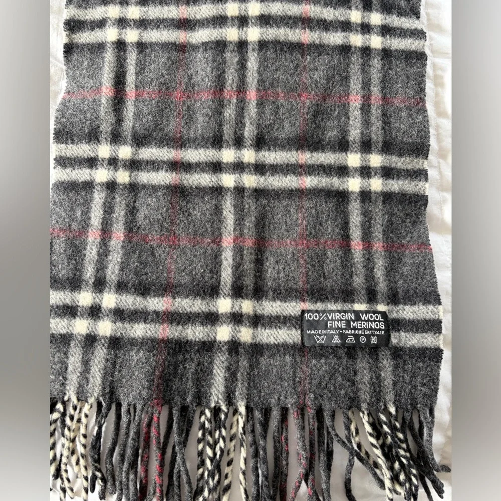 Plaid Fringe Scarves Bundle.Merino Wool, Cashmere,Classic,Quiet Luxury,Winter